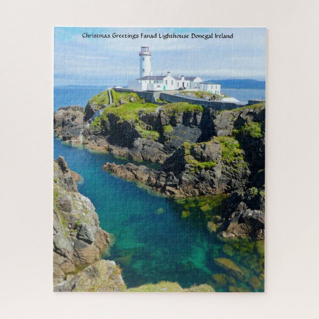 Fanad Lighthouse Donegal Irland. Jigsaw Puzzle (Vertikal)