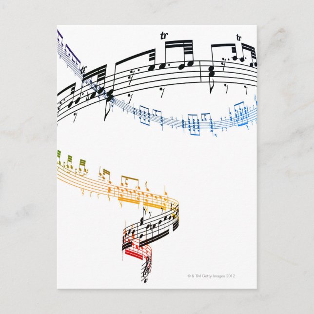 Fanataisie (Opus 7) 2 Postkarte (Vorderseite)