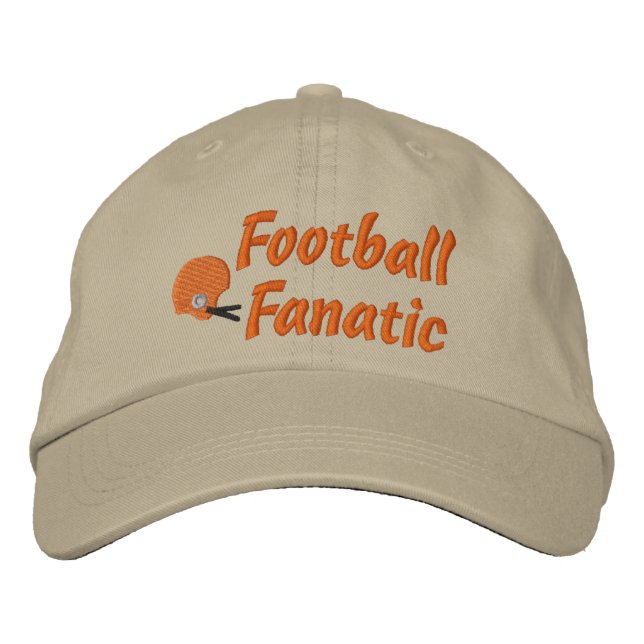 Fanatic Football bestickter Hut (Vorderseite)