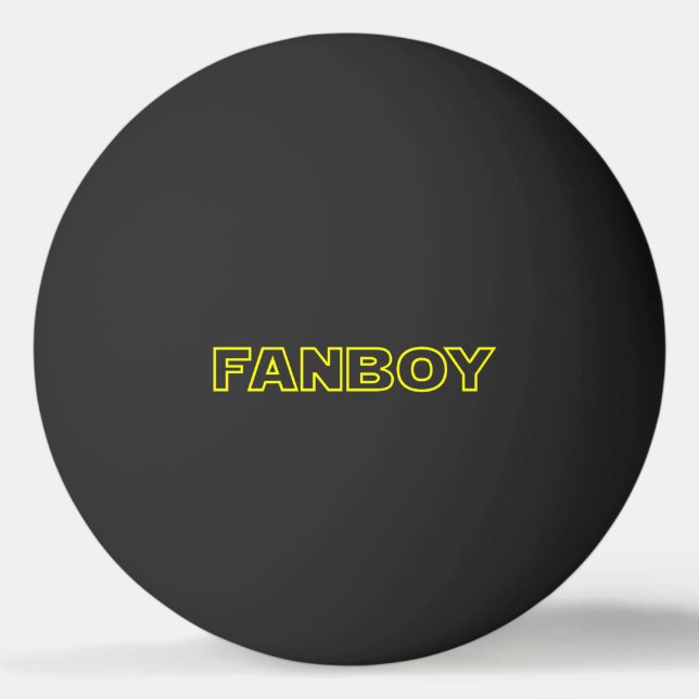 FANBOY TISCHTENNISBALL (Vorderseite)