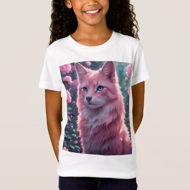 Fancious Feline T-Shirt (Vorderseite)