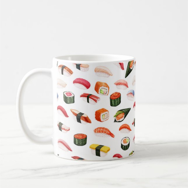 Fancy Asian Sushi Mug Kaffeetasse (Links)