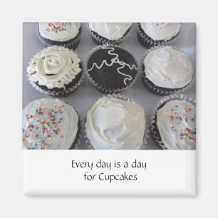 Fancy-Cupcakes mit Sprüchen Magnet
