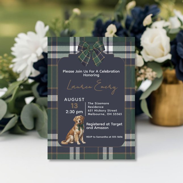 Fancy Dog R.L. inspired theme invitation Einladung (Von Creator hochgeladen)