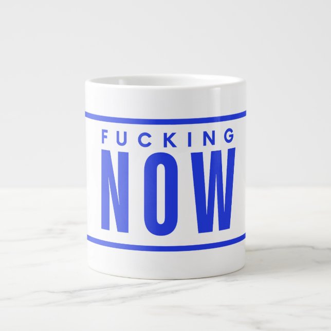 FANCY DRINKWARE  Jumbo-Tasse (Vorderseite)