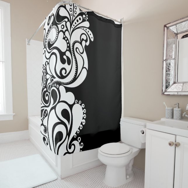 Fancy Duschvorhang (Beispiel)