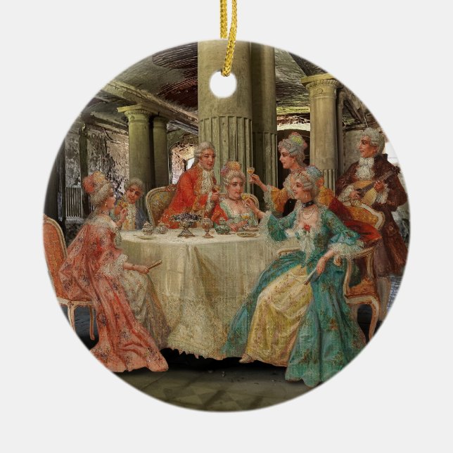 Fancy Feast Keramik Ornament (Vorne)