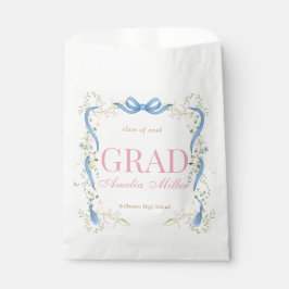 Fancy Florals Abschlussfeier Geschenktütchen