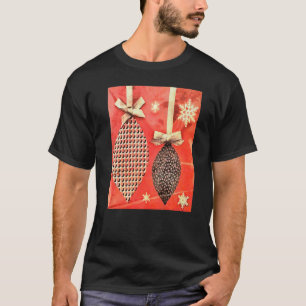 Fancy Fun Hängende Weihnachtsbaum-Ornamentmalerei T-Shirt