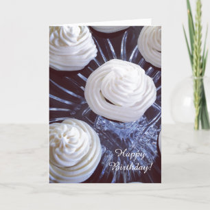 Fancy glasierte Geburtstagscupcakes Karte