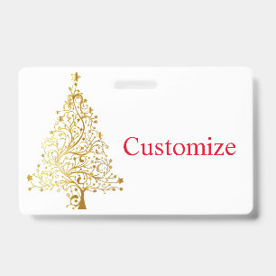 Fancy Gold Weihnachtsbaum Thunder_Cove Ausweis