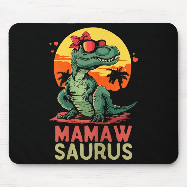 Fancy Oma Muttertag Geburtstag Weihnachten Mousepad (Vorne)