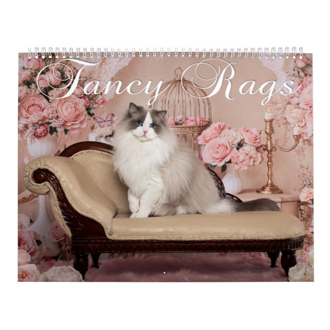 Fancy Rags Ragdoll Cat Calendar Kalender (Titelbild)