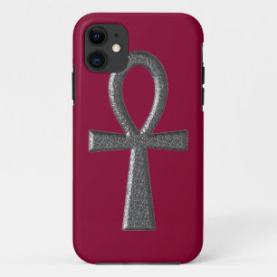 Fancy Silber Ankh Case-Mate iPhone Hülle