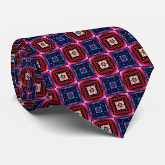Fancy Squares Neck Tie Krawatte
