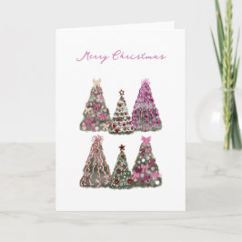 Fancy trees Card  Karte