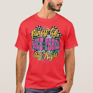 Fancy wie die Rennstrecke an einem Date-Abend Vint T-Shirt