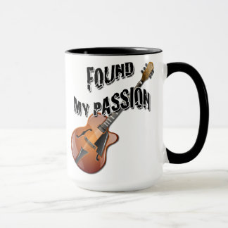 Fand meine Leidenschaft - Archtop Gitarren-Tasse Tasse