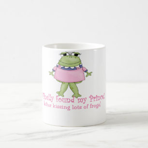Fand meinen Prinzen Engagement Tasse