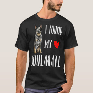 Fand meinen Seelen Zwilling Australian Cow Dog T-Shirt