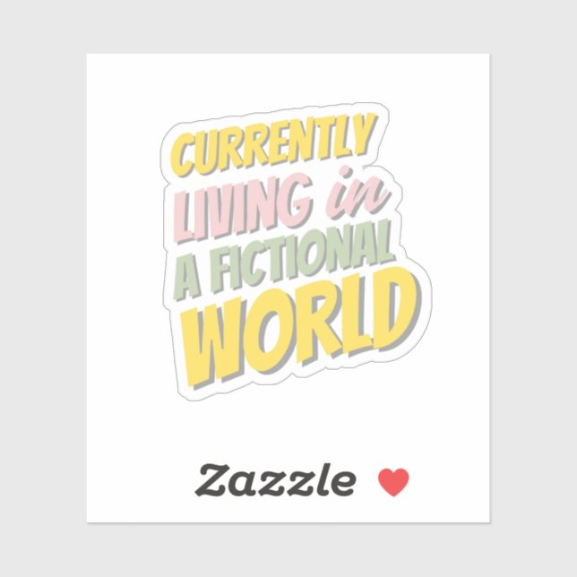 Fandom Quotes-Aufkleber Aufkleber (Blatt)