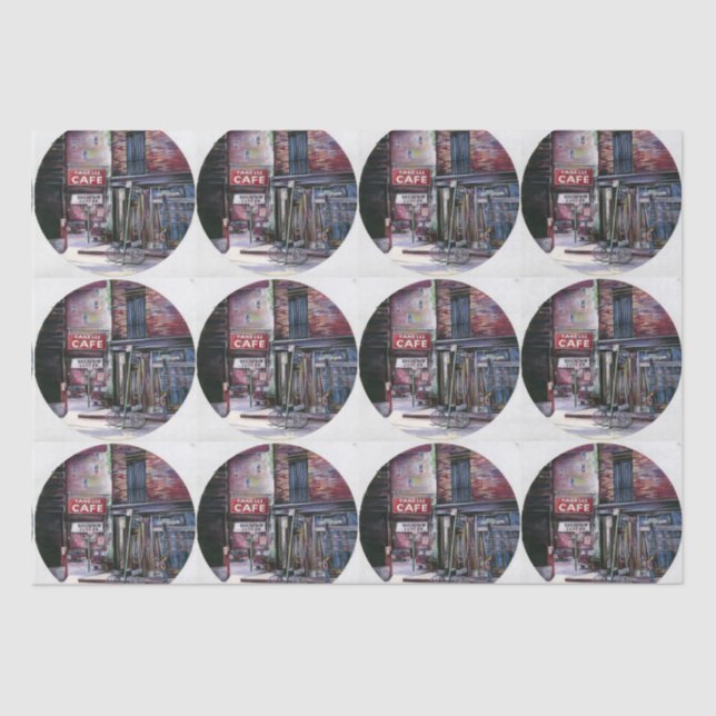 Fanelli Charm, New York City Seidenpapier (Vorderseite)