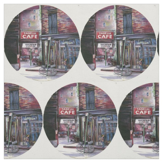 Fanelli Charm, New York City Stoff (Muster)