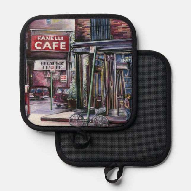 Fanelli Charm Topflappen (Vorderseite/Rückseite)