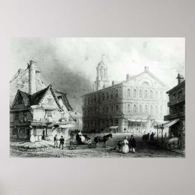 Faneuiel Hall, Boston Poster (Vorne)