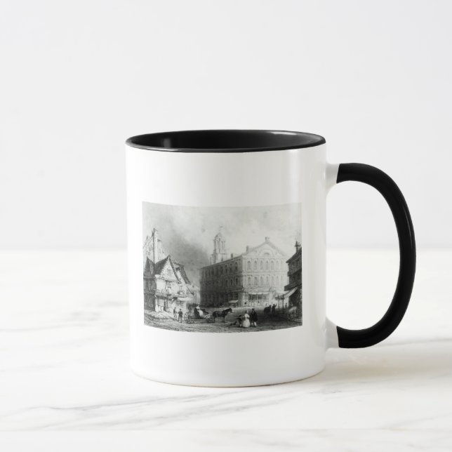 Faneuiel Hall, Boston Tasse (Rechts)