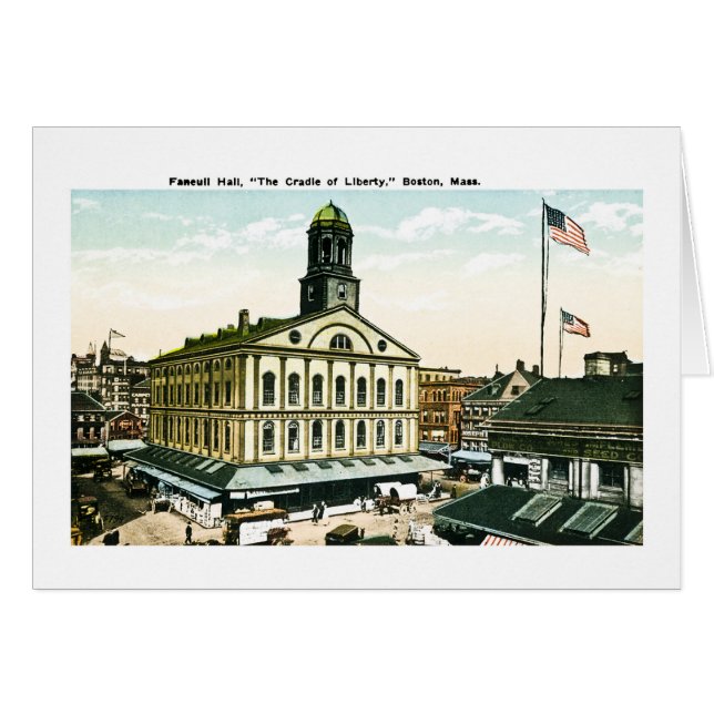 Faneuil Hall, Boston, Massachusetts (Vorderseite (Horizontal))