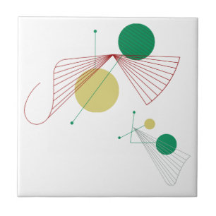 FANFARE Keramik-Fliese Trivet 4,25" - fertigen Sie Fliese