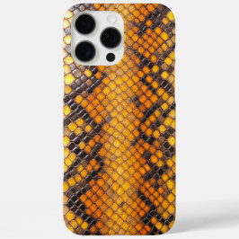 Fang Case: Strikter Schlangen-Skin-Stil iPhone 16 Pro Max Hülle
