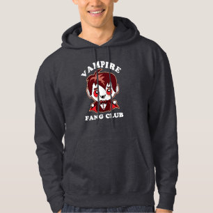 Fang Club   Funny Puff und Niedlich Vampire Hoodie