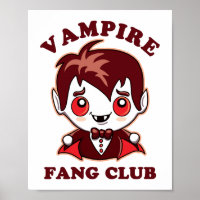 Fang Club | Funny Puff und Niedlich Vampire