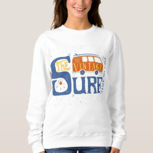 Fang das Wellenposter Sweatshirt