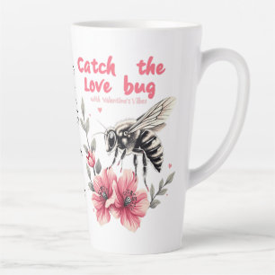 Fang den Liebeskäfer zum Valentinstag  Milchtasse