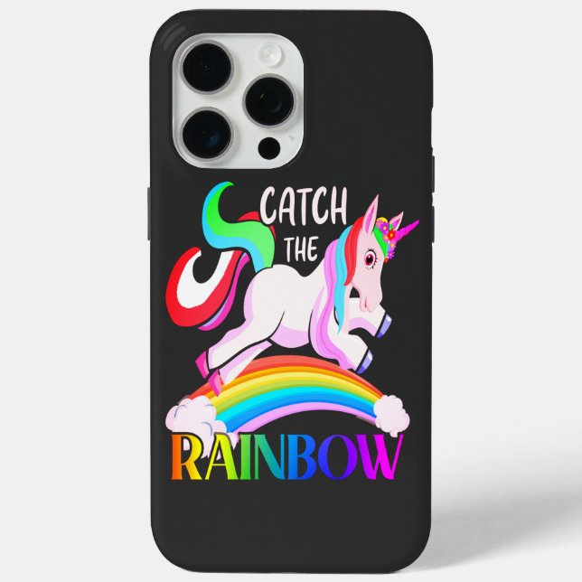 Fang den Regenbogen - Einhorndesigns-15989 Case-Mate iPhone Hülle (Rückseite)