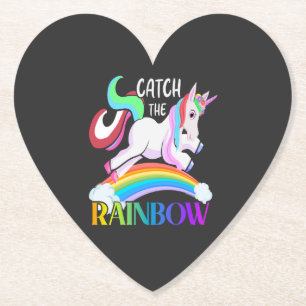 Fang den Regenbogen - Einhorndesigns-15989 Untersetzer