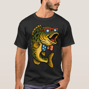 Fang des Tages Sterne und Streifen liefern T-Shirt