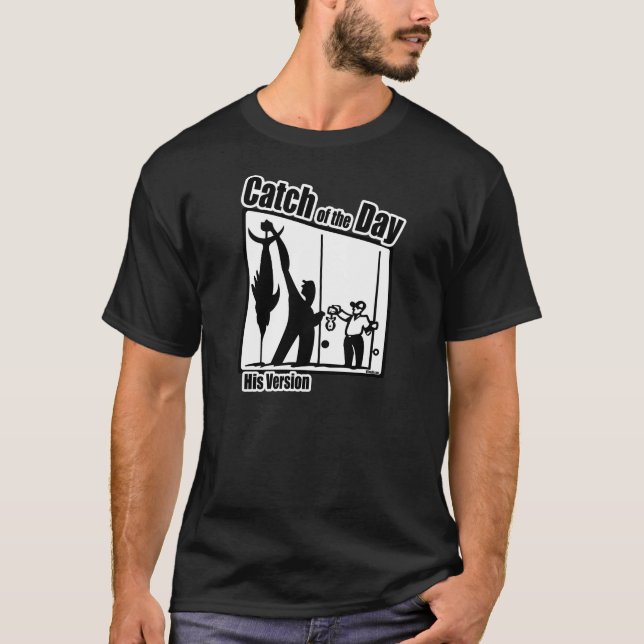 Fang des tagsfischen Shirts (Vorderseite)