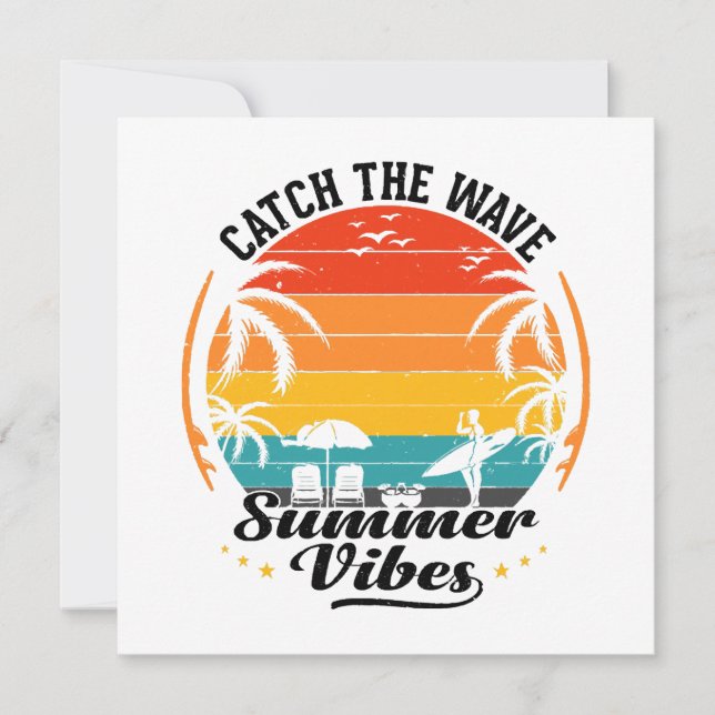 Fang die Wave Summer Vibes (Vorderseite)