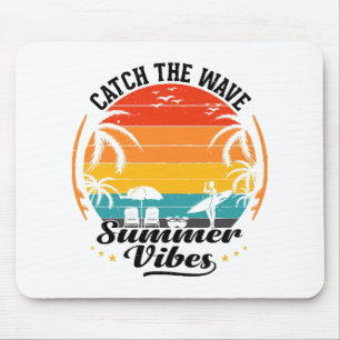 Fang die Wave Summer Vibes Mousepad