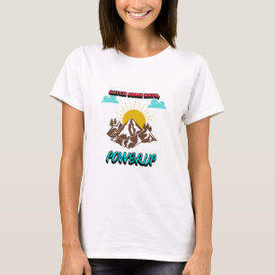 Fang ein paar Rochen, Power hoch! Grüne Energie T-Shirt
