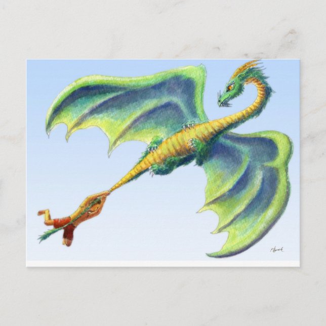 Fang einen Drachen 2 - Postkarte (Vorderseite)