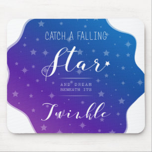 Fang einen Falling Star Mousepad