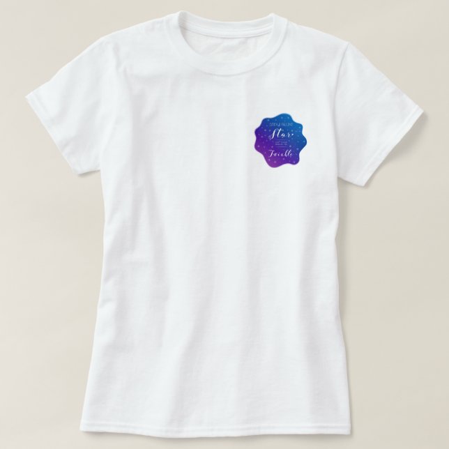 Fang einen Falling Star T-Shirt (Design vorne)