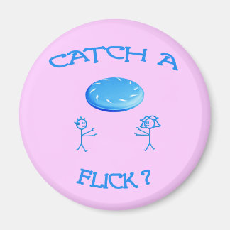 Fang einen Frisbee Magnet