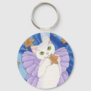 Fang einen herabfallenden Stern Schlüsselanhänger