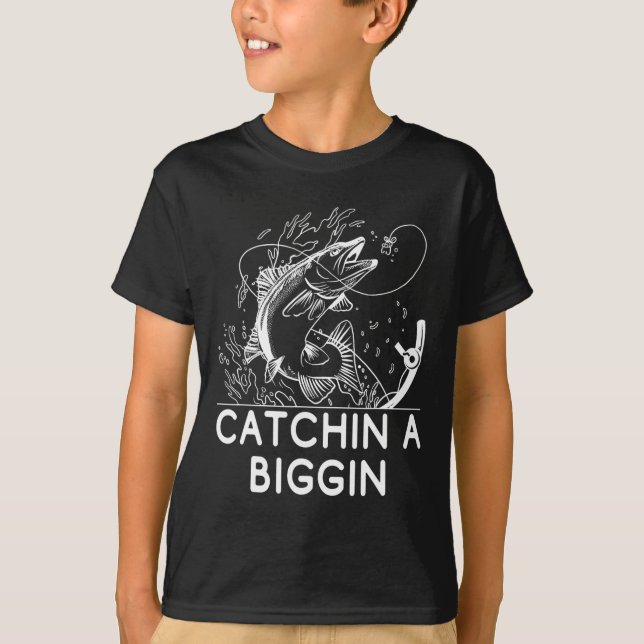 Fang eines Biggin Fishing Hunter T-Shirt (Vorderseite)